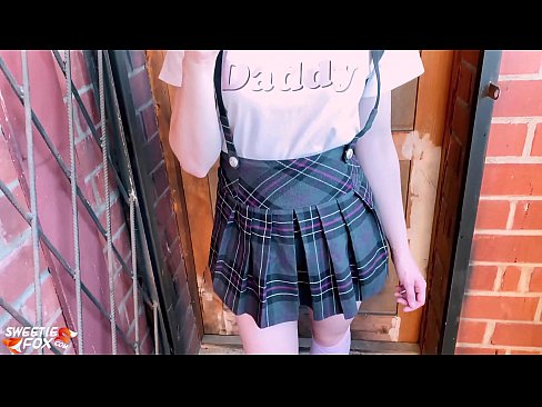 ❤️ Schoolgirl Sucks her dick deeply and fucks instead of classes. ❌ Porn video at us ️❤